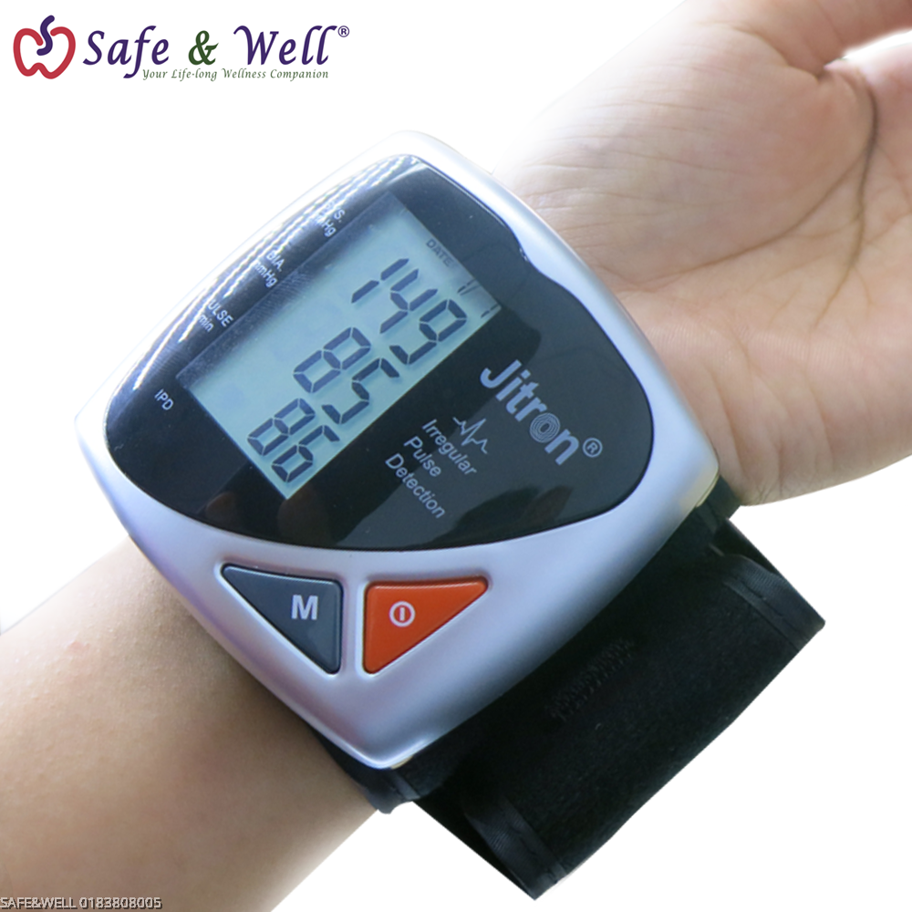 JITRON DIGITAL WRIST BLOOD PRESSURE MONITOR IPD (PENGUKUR TEKANAN
